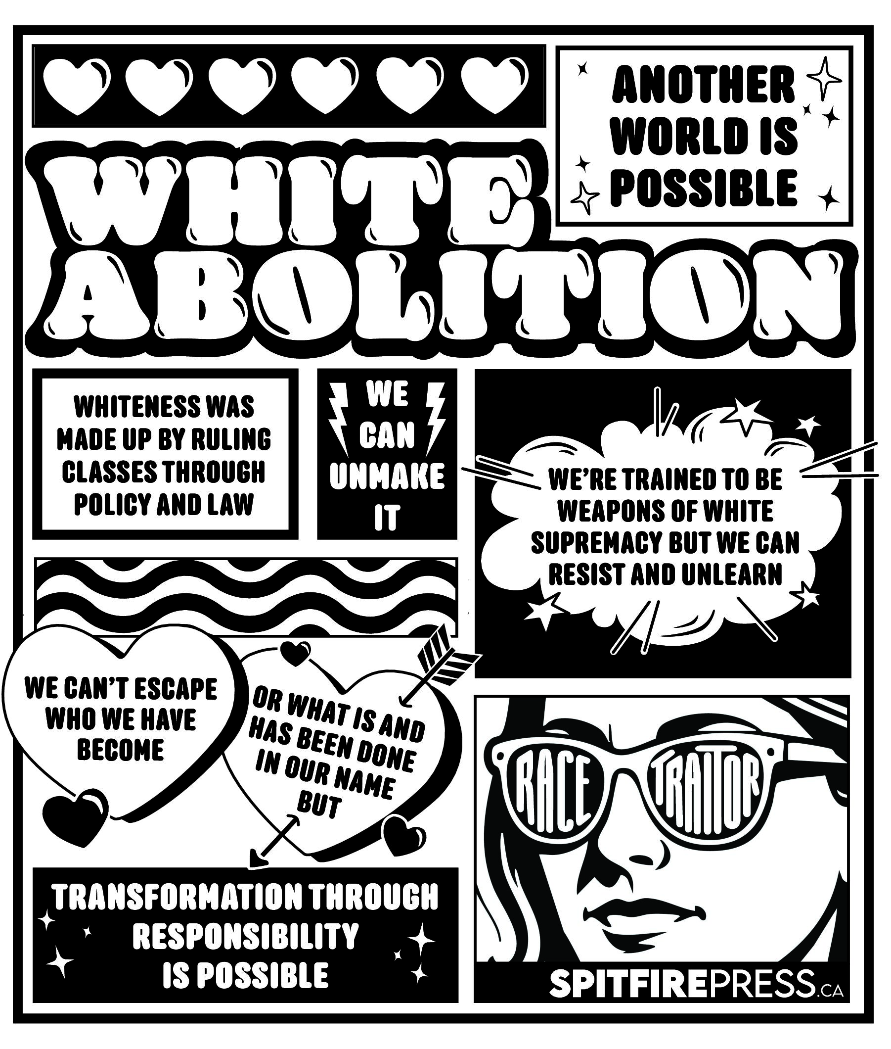 White Abolition / Another World Is Possible T-shirt